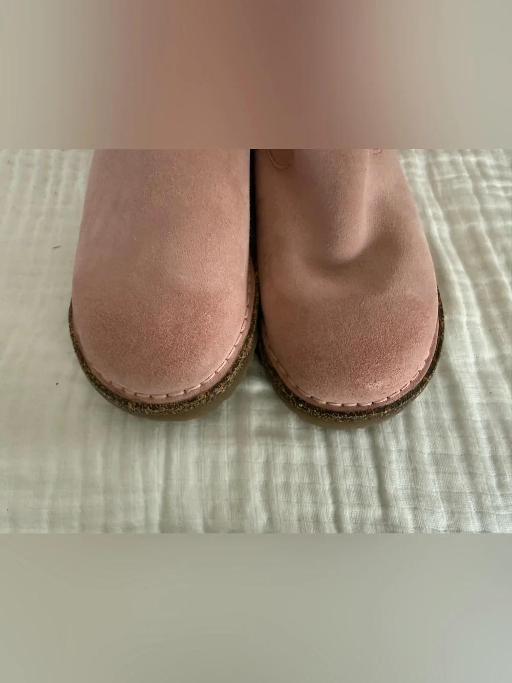NWT Birkenstock Uppsala Shearling Suede Leather Boot Size 38 Regular/Wide